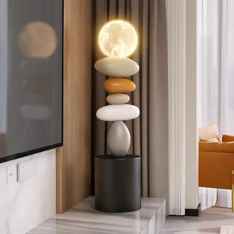 Modern Art Home Decor Stone Sculpture Light Luxury High-end Living Room Decorative…