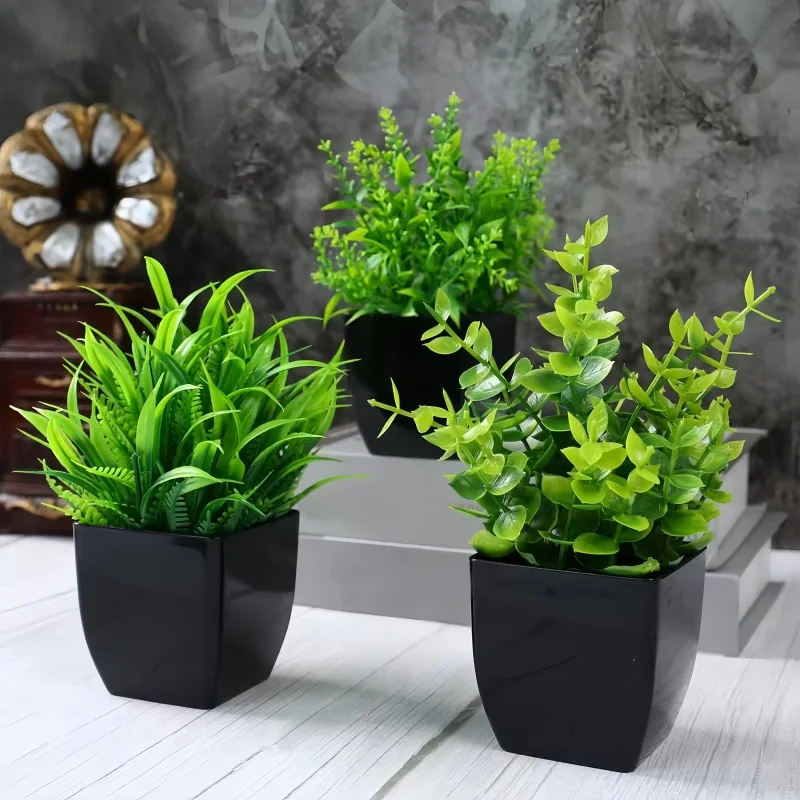 1-Pack Artificial Green Plants, Home Greening, Outdoor Gardens, Office Decoration…