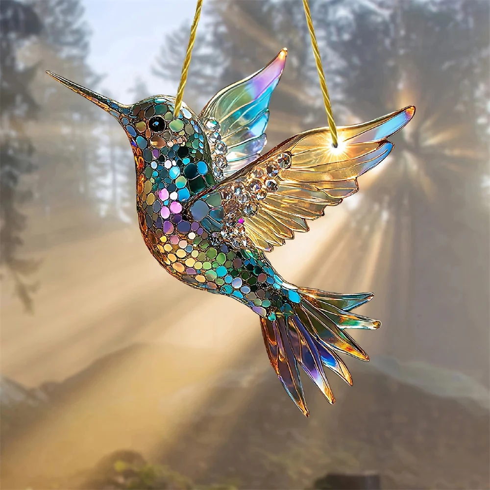 Ornament Acrylic Pendant Decor 2d Suncatcher For Home Decoration Outdoor