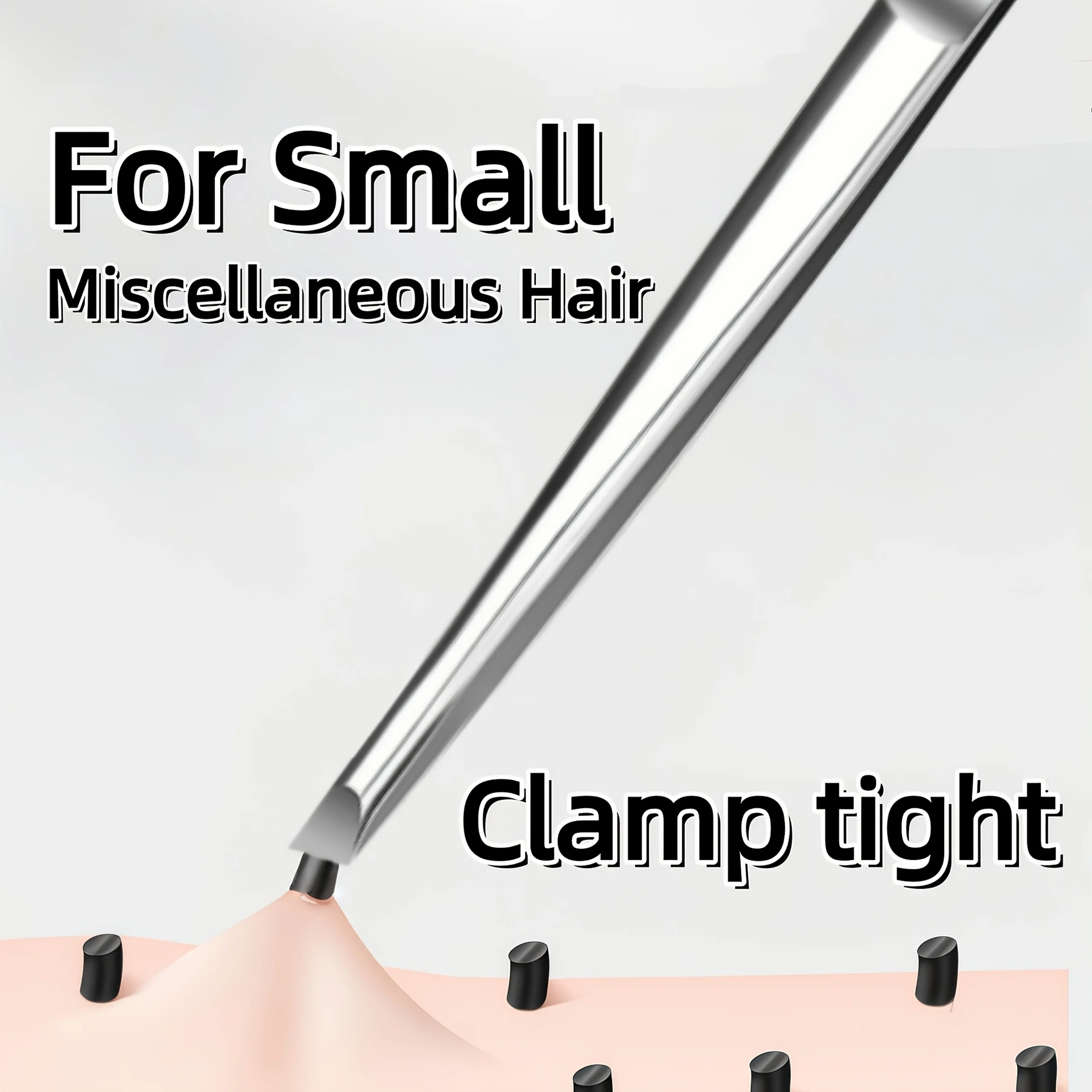 Stainless Steel Tweezers Tool Suitable for Eyebrow Eyelash Application Beard & Mustache…