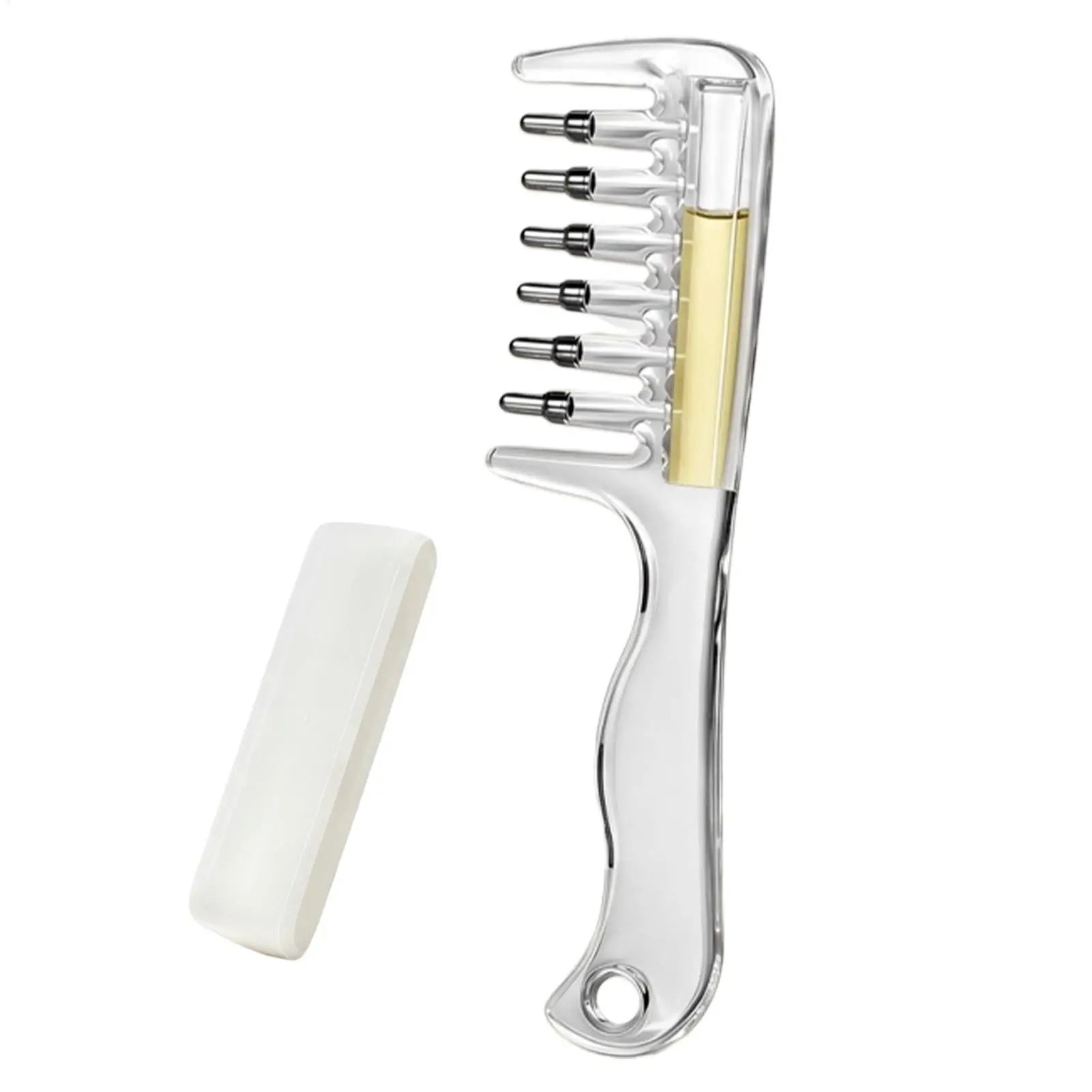 Hair Growth Applicator Comb Leak Proof Refillable Scalp Massager Lightweight Hair Care…
