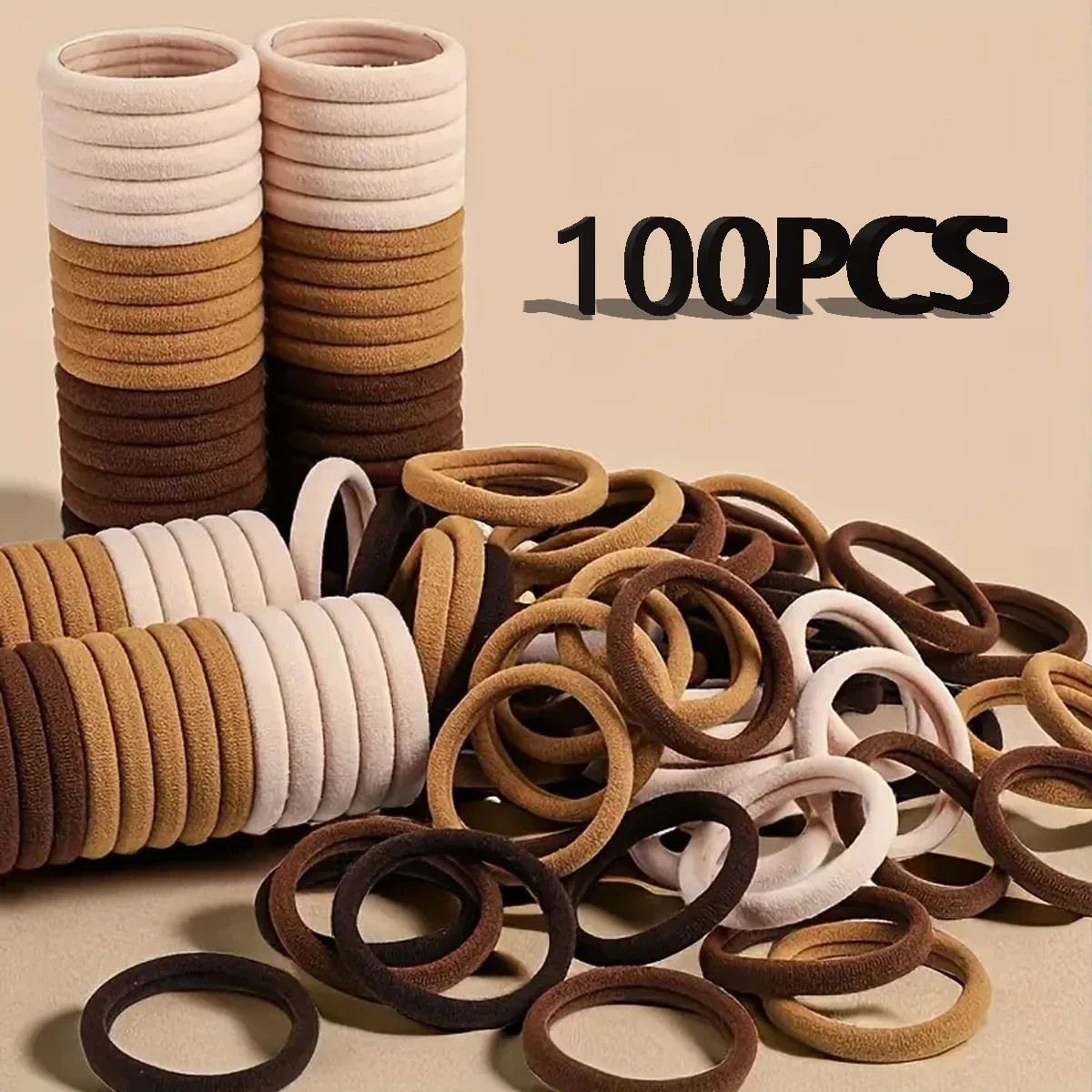 30-200 Pieces of Women's Hair Accessories, Basic Headband, Headband Tie, Ponytail Holder…