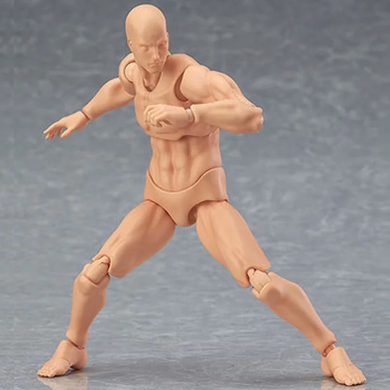 13cm Sketch Draw Male Female Movable Body Model Artist Art Painting Anime Figure Action…