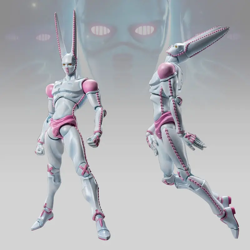 20cm Jojo'S Bizarre Adventure D4C Super Action Statue Funny Valentine Articulated Action…