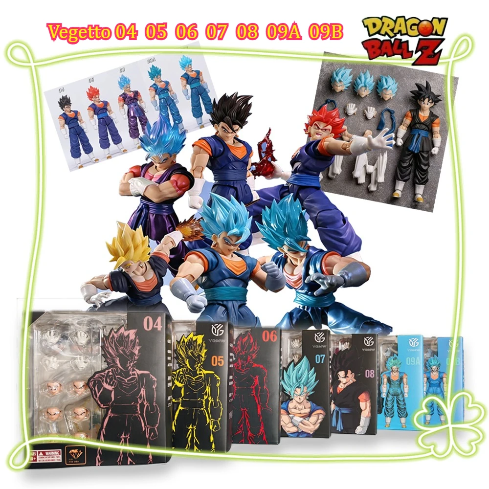 In Stock OC TOYS Vegito SHF Dragon Ball Super Saiyan SSJ 3.0Body OC04-06-07-08-09A/B…