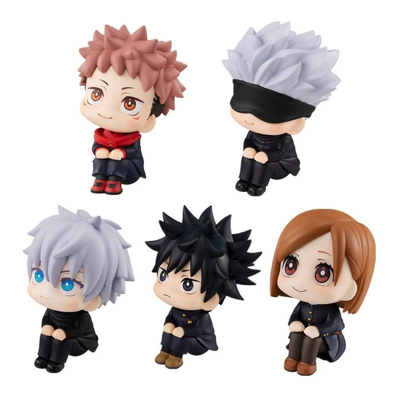 Cute Anime Jujutsu Kaisen Figure Itadori Yuji Gojo Satori Fushiguro Megumi Kugisaki…