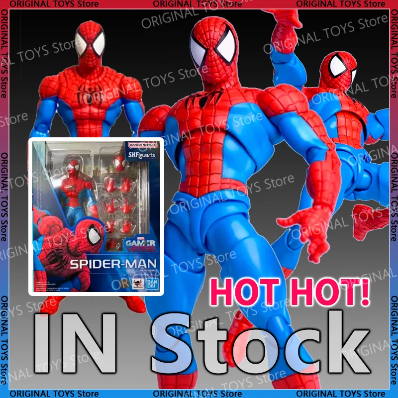 In Stock KO SHF Figuarsts Spider Man Gamerverse Action Figures Collectible Action Figure…