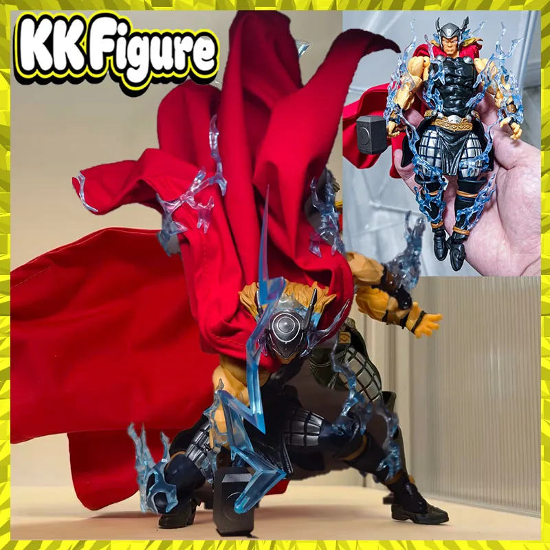 In Stock Ac Factory Toys Thor Thunder God Anime Action Figure Kaiyodo Amazing Yamaguchi…