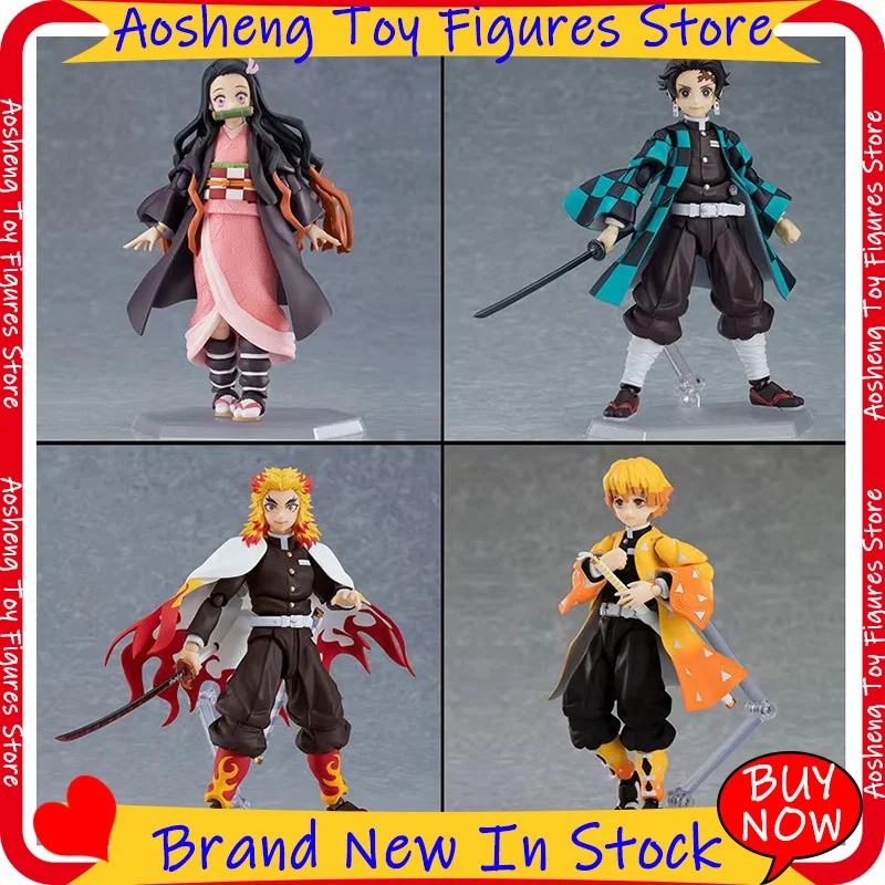 Figma 553 Demon Slayer Rengoku Kyojuro Movable Action Figure With Flame Effect…