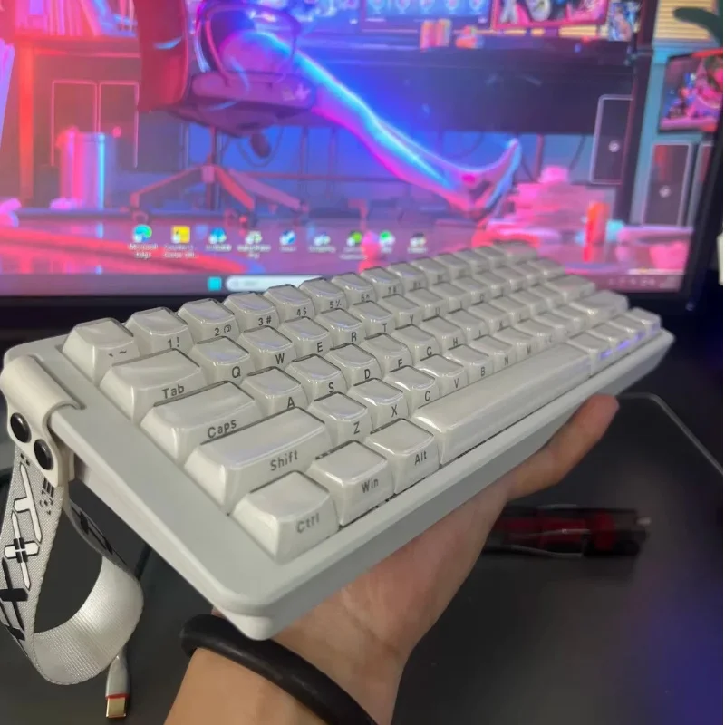 Aula Win60/68he Magnetic Switch Keyboard 8000hz Gaming Keyboard Fps Low Latency…