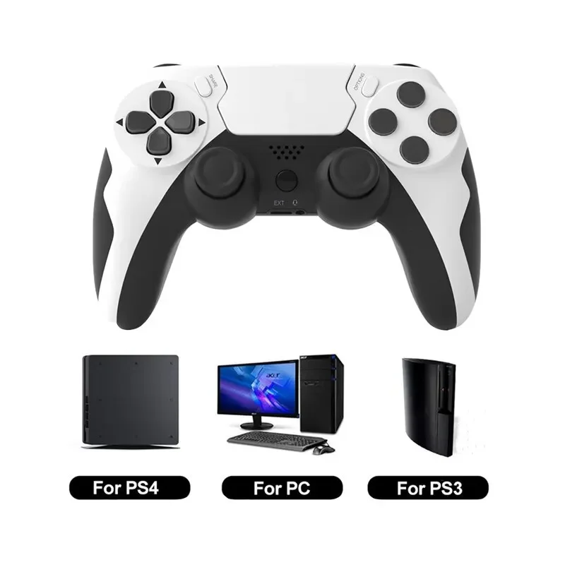 GAMINJA P48 Wireless Gamepad with Six Axis Gyroscope Game Controller For PS4 PS3 Console…
