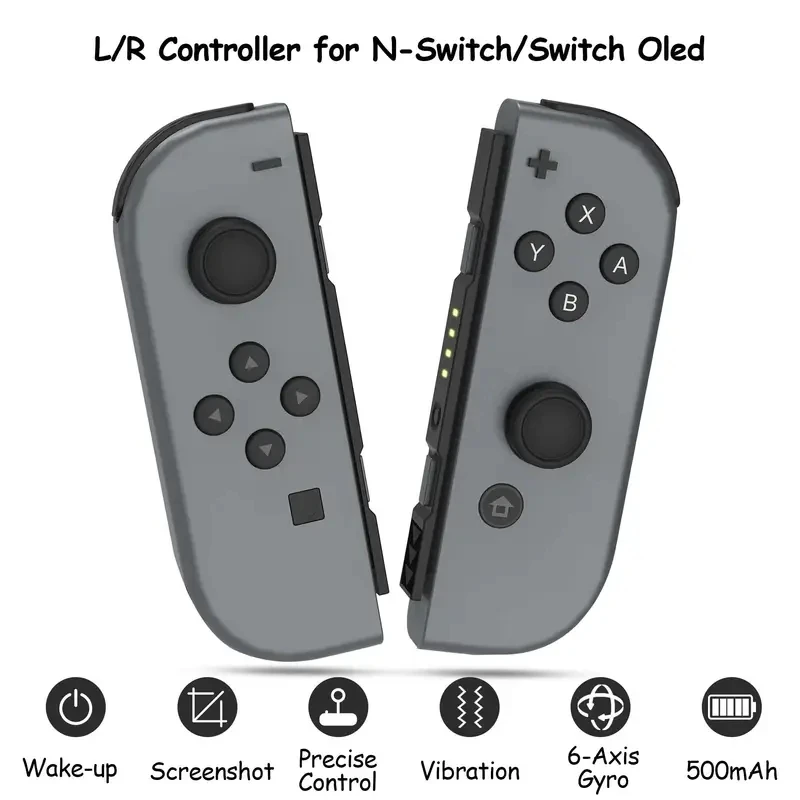 Wireless Controller For Nintendo Switch NS/OLED/LITE Gamepad Joystick Dual Vibration…