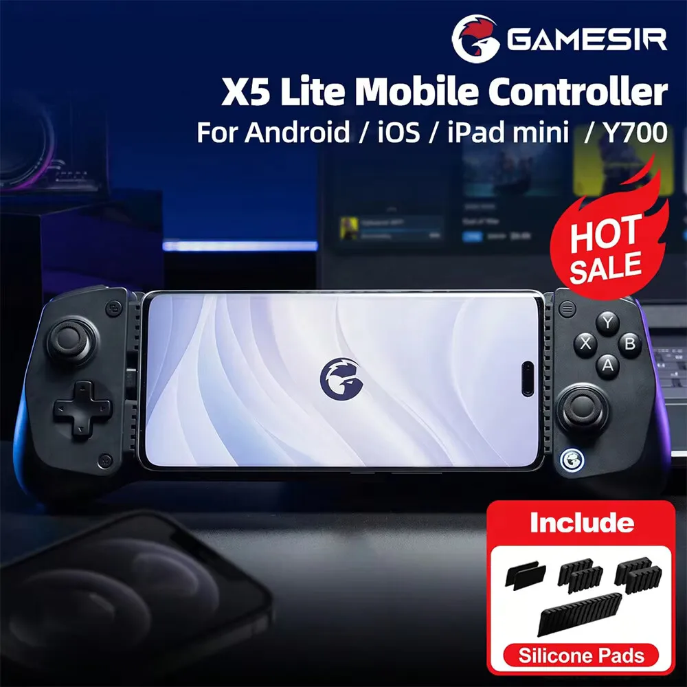 GameSir X5 Lite Mobile Gaming Controller Phone Gamepads for iPhone 17 16 15 Series IOS…