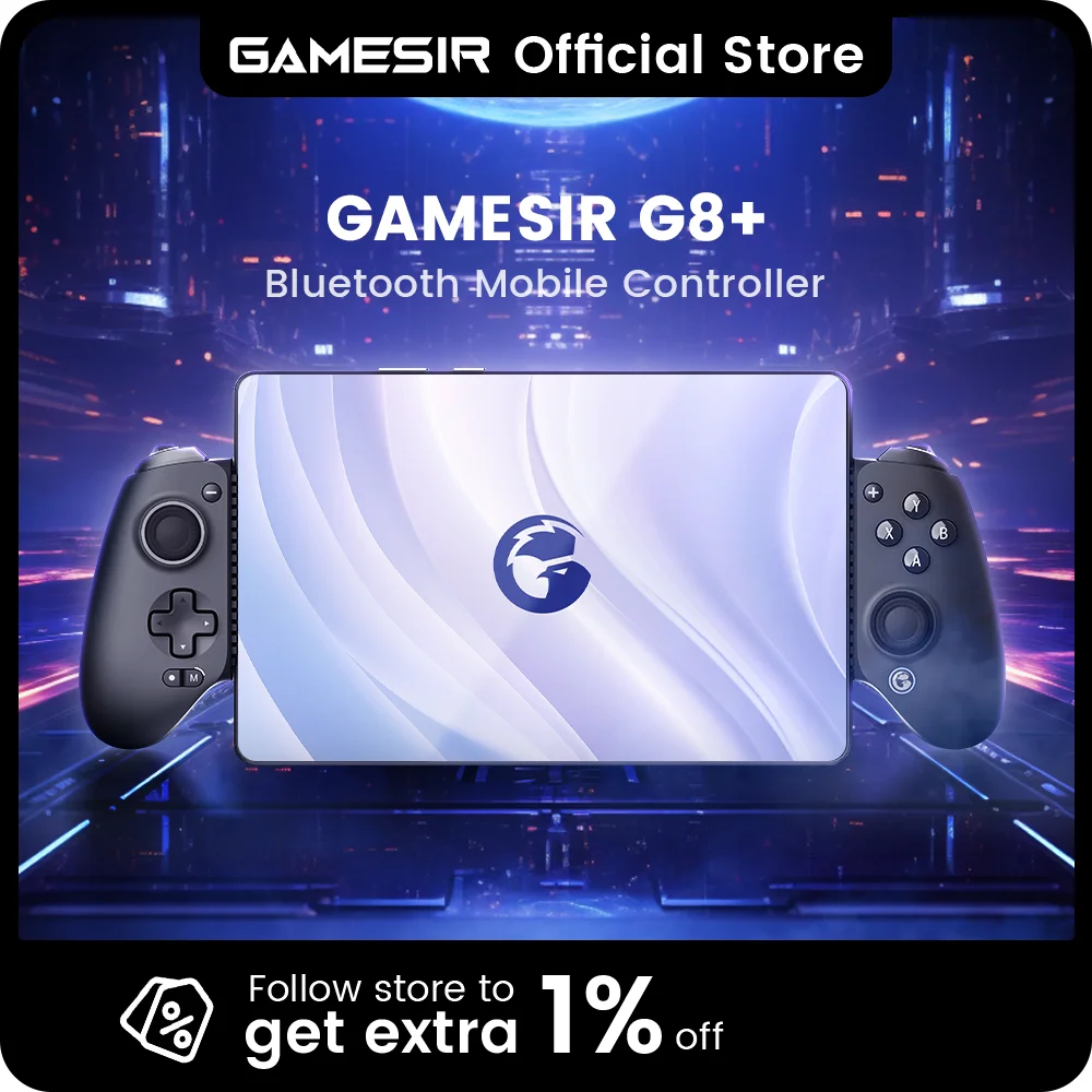 ​​GameSir G8+ Bluetooth Gamepad Hall Effect Gaming Controller for Nintendo Switch 2…
