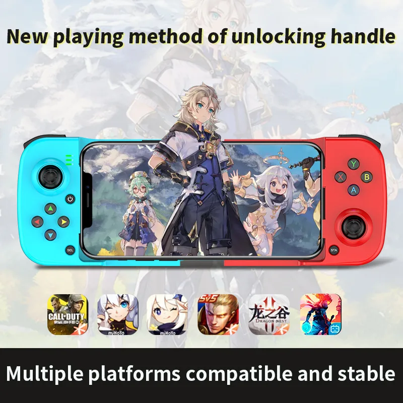 D3 Gamepad Mobile Phone Controller with Expandable Game Controller Support for…