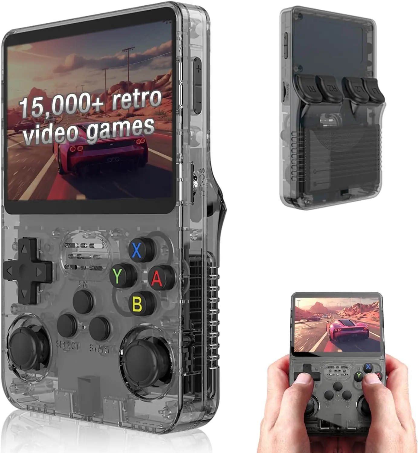 R36S Handheld Retro Game Console Classic ARKOS System 3.5 Inch Portable Video Gaming…