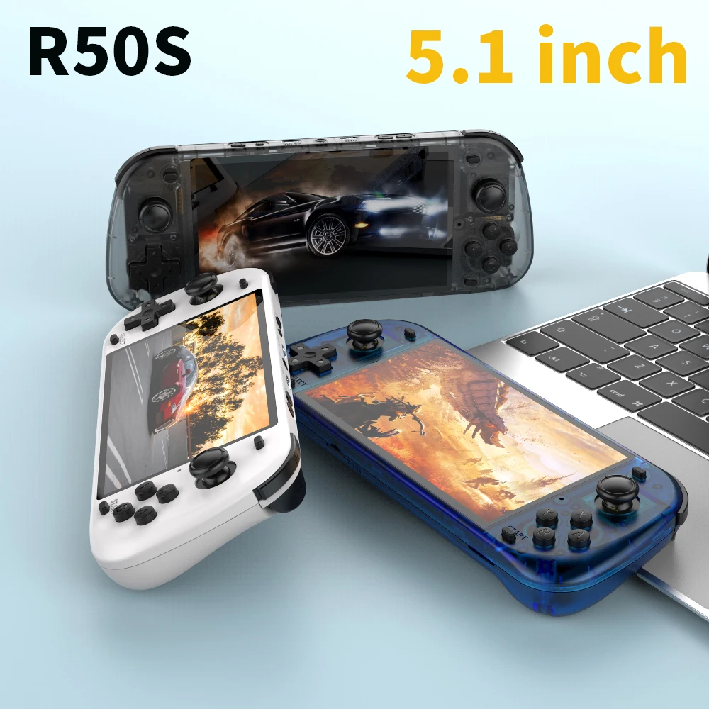R50S Consolas 5.1-inch 854*480 HD Screen Video Gaming Player 4200mAh Battery Retro…