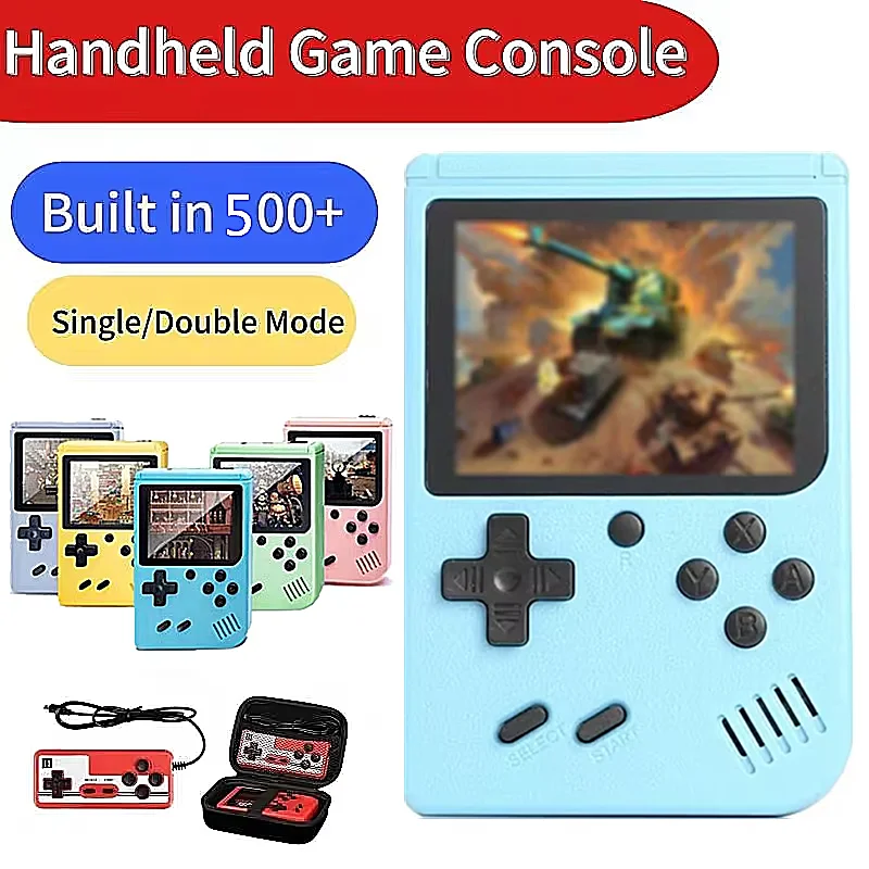 Portable Retro Mini Video Game Console 8-Bit Handheld Game Player Built-in 400 games AV…