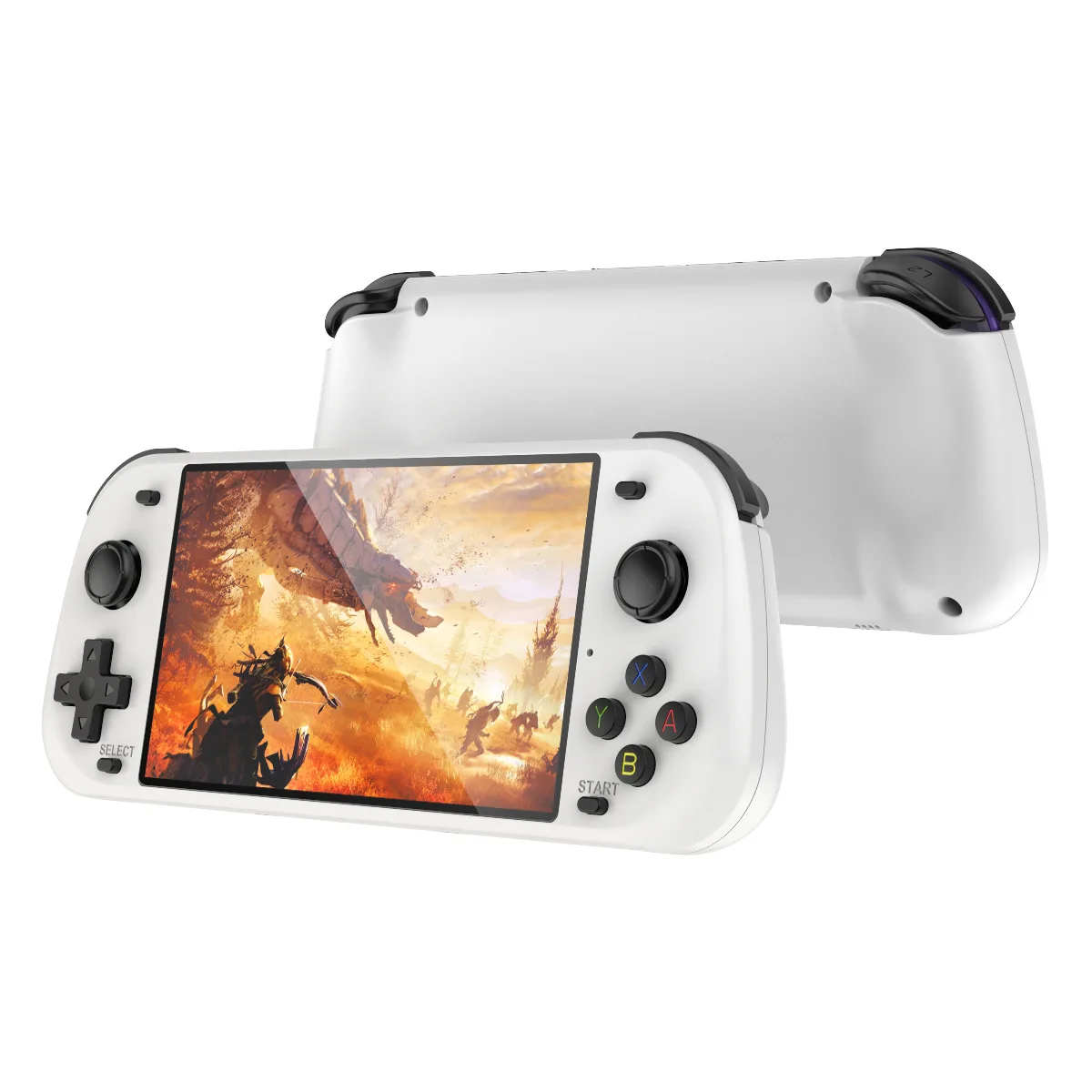 R50S Retro Handheld Game Player, 5.1in 854*480 HD Screen Portable Game Console 4200mAh…