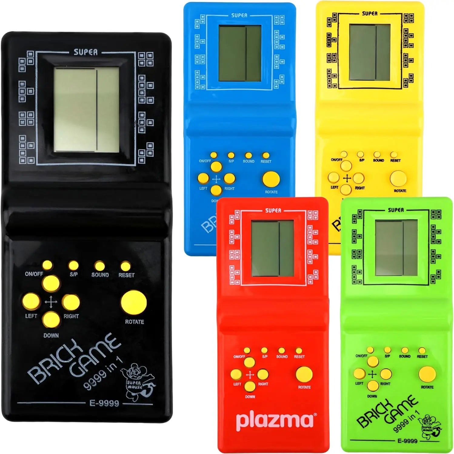 3.5" Game Console For Tetris Console Retro Handheld Game Players Mini Children's Nostalgic Pocket Games Machine Kids Puzzle Toys