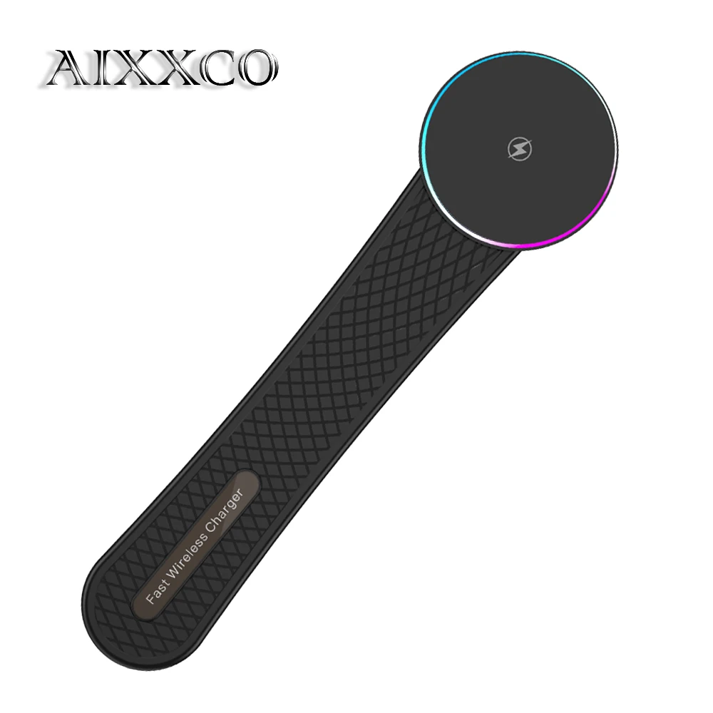 AIXXCO Car Phone Holder Magnetic Wireless Charger 15W Fast Charging Car Charger Holder…