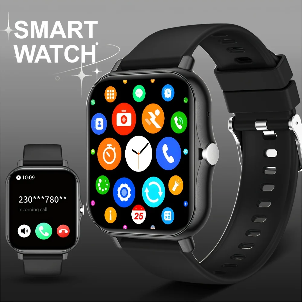 Wireless Men'S And Women'S Smart Watch, 1.83-Inch Full Screen Touch, Dialing/Answering…