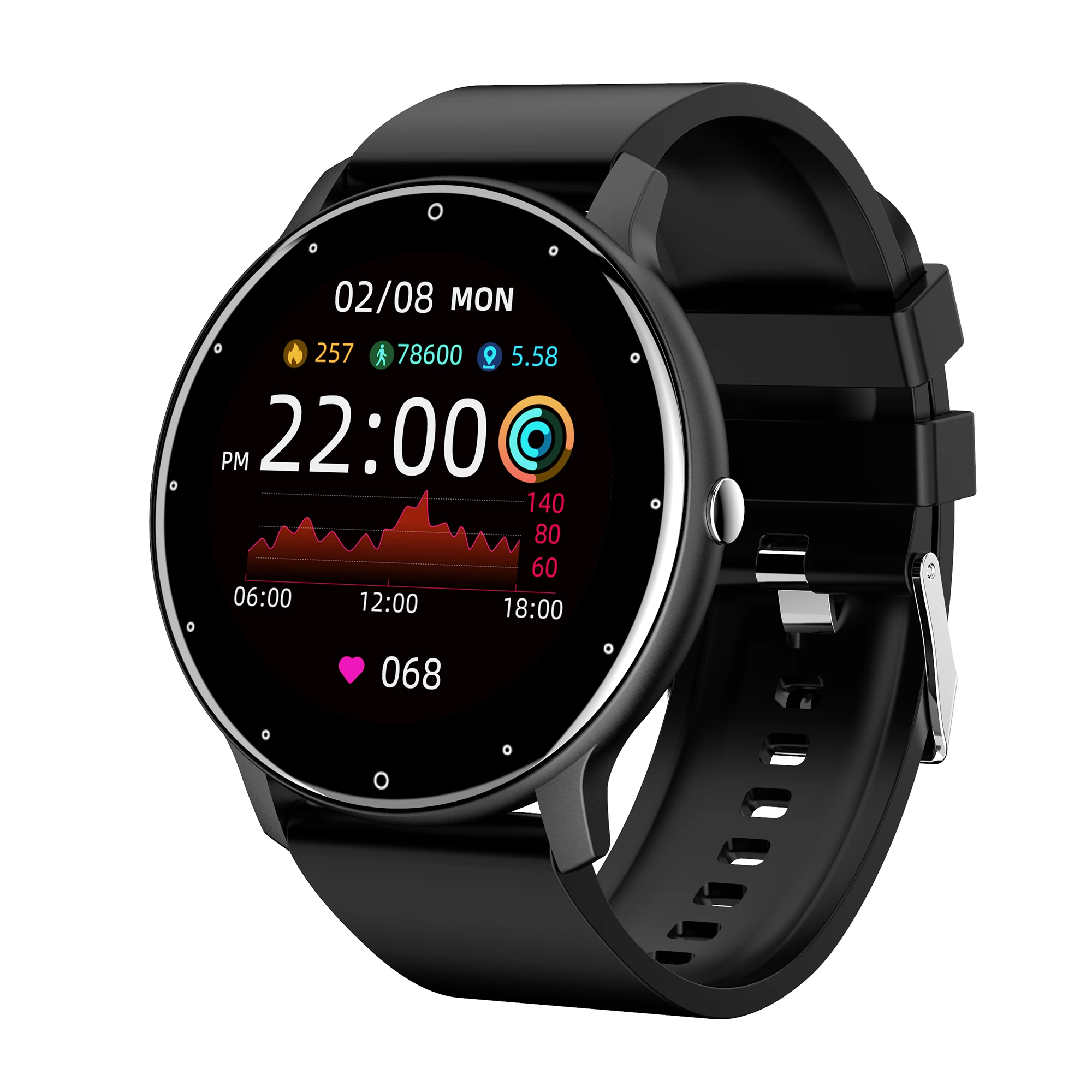 LIGE Smart Watch Women Men Ladies Gift Sport Fitness Men Watches Heart Rate Monitor…