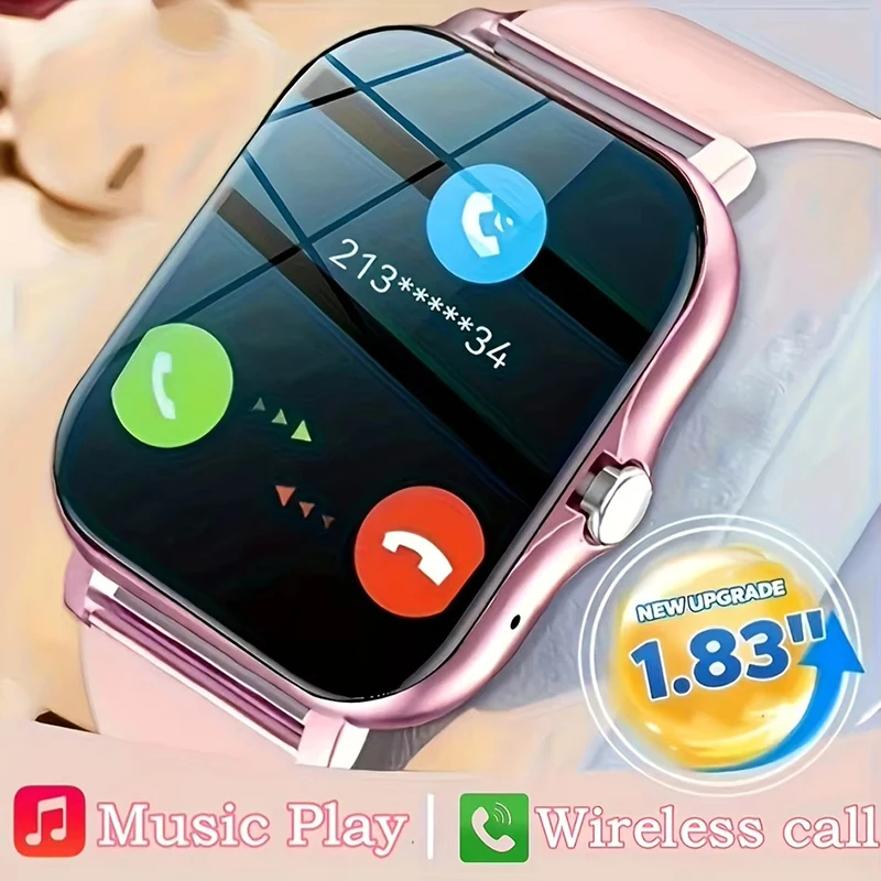 1.83'' Sport Smart Watch Fitness Clock Health Monitor Waterproof Smartwatch Wireless Call…