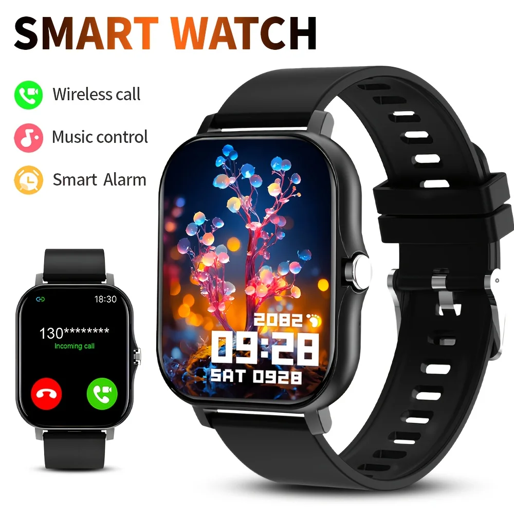 G.L Wear New Smartwatch 1.83-inch HD Display Bluetooth Calling Heart Rate Activity…
