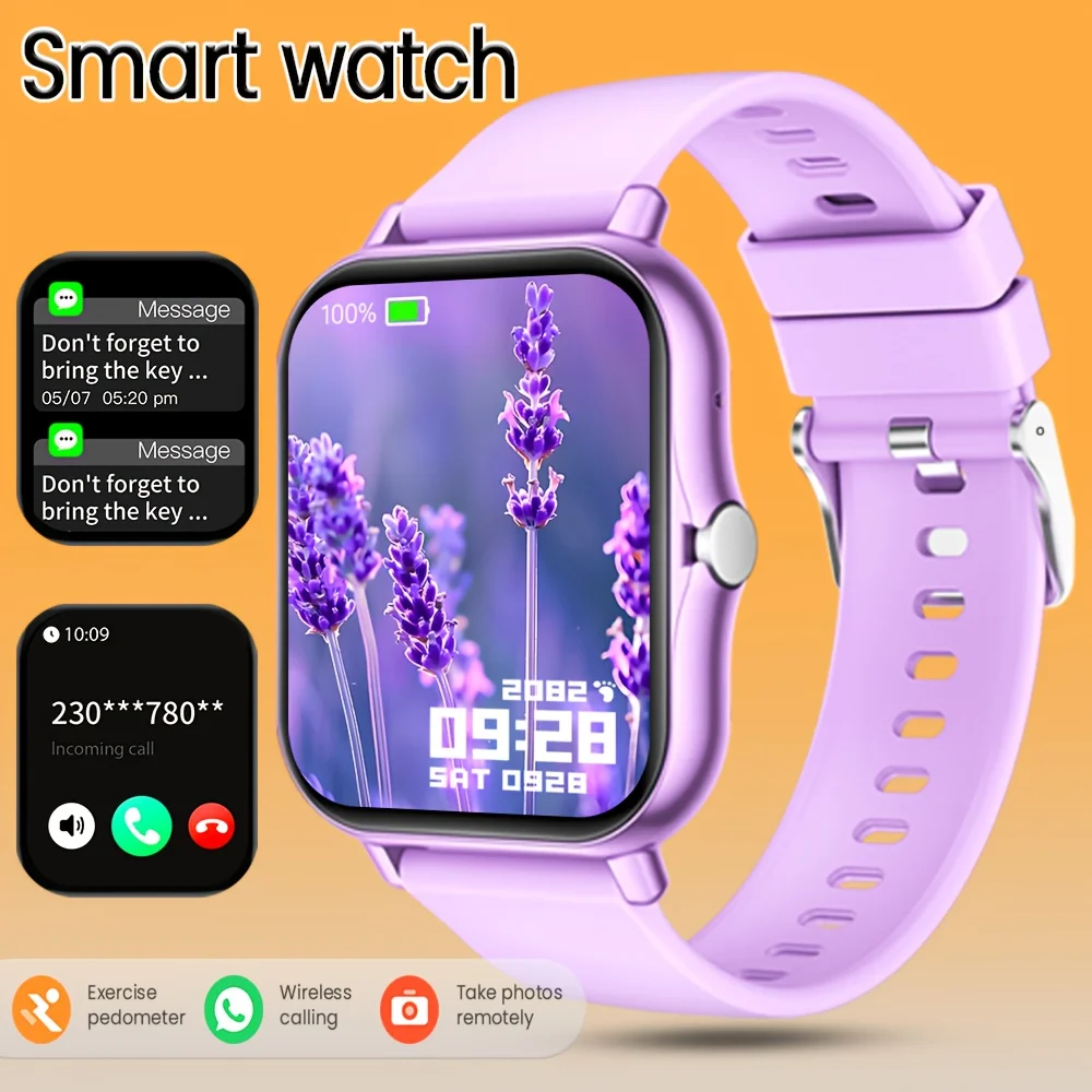 The Highly Sought-after Multi-functional Smartwatch of Features a Full Touch Display…