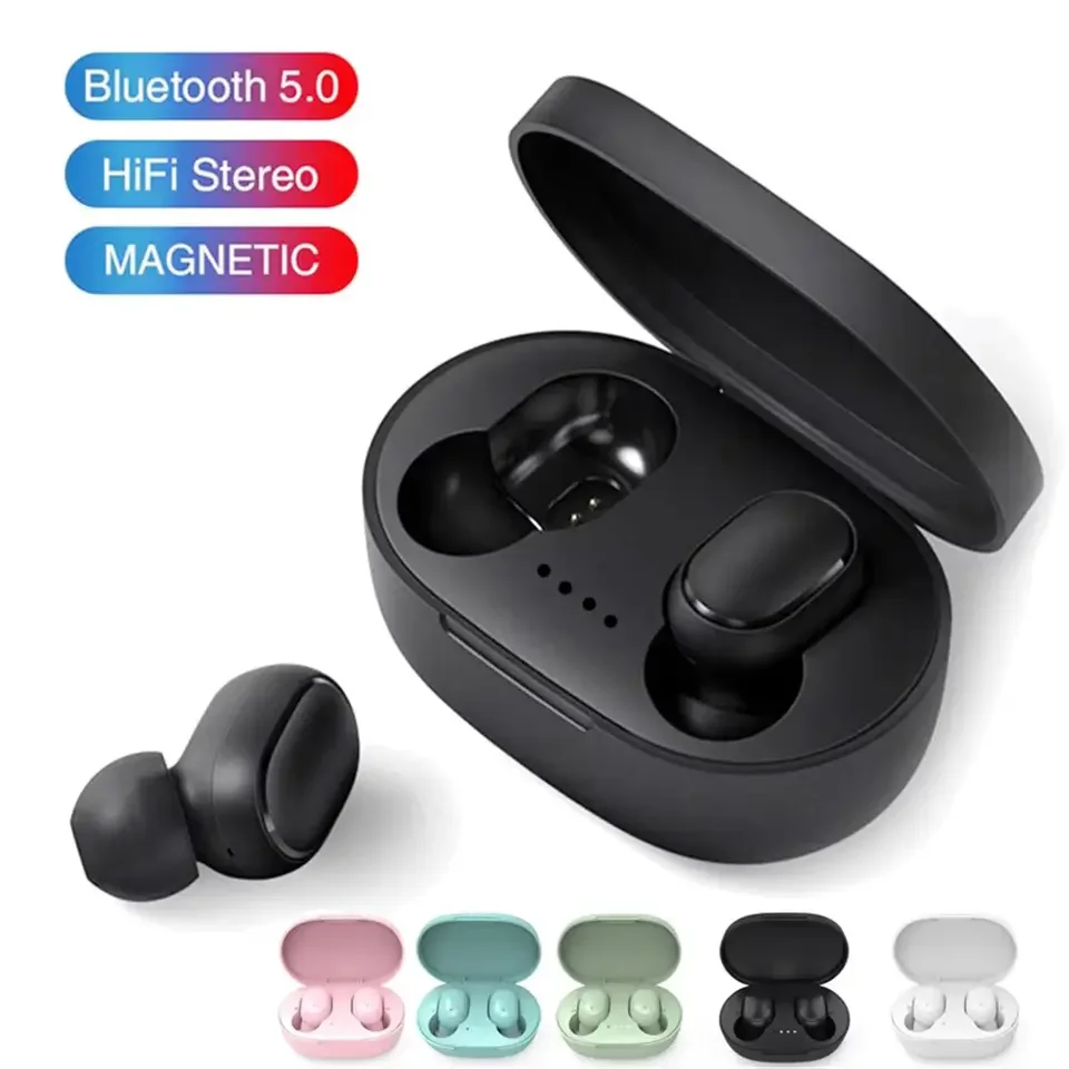 A6S TWS Wireless Bluetooth 5.1 Earbuds LED Digital Display Touch Control Earphone Mic…