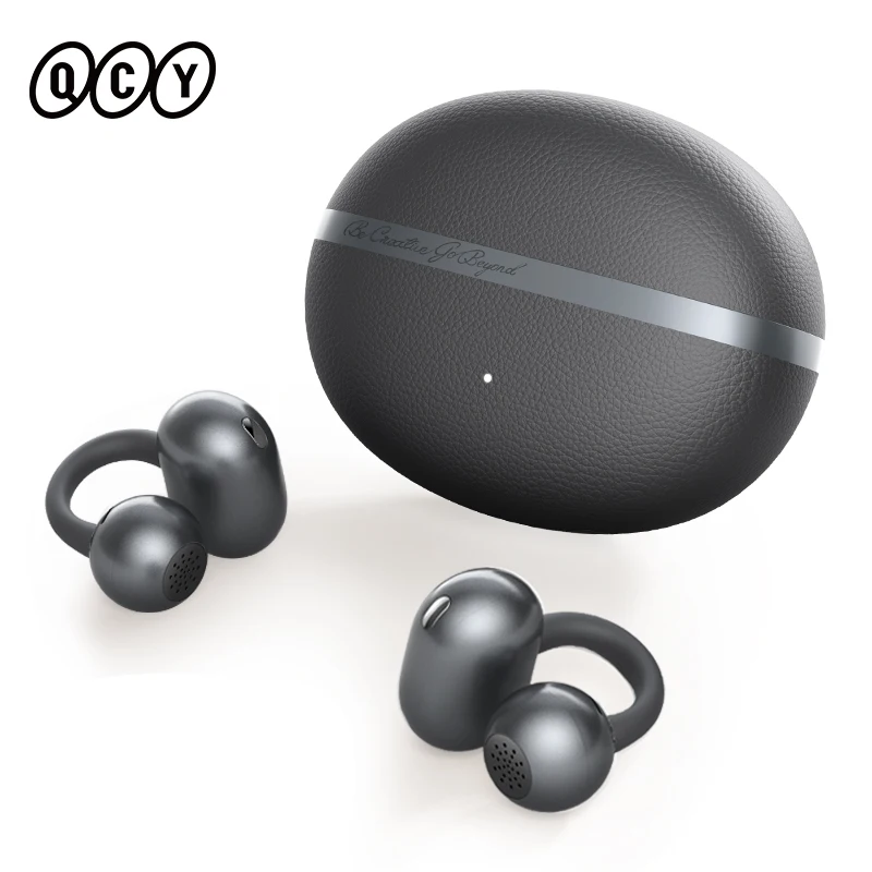 QCY Crossky C50 Open Ear Wireless Earbuds Bluetooth 6.0 Comfort Clip On Sports Earphone 4…