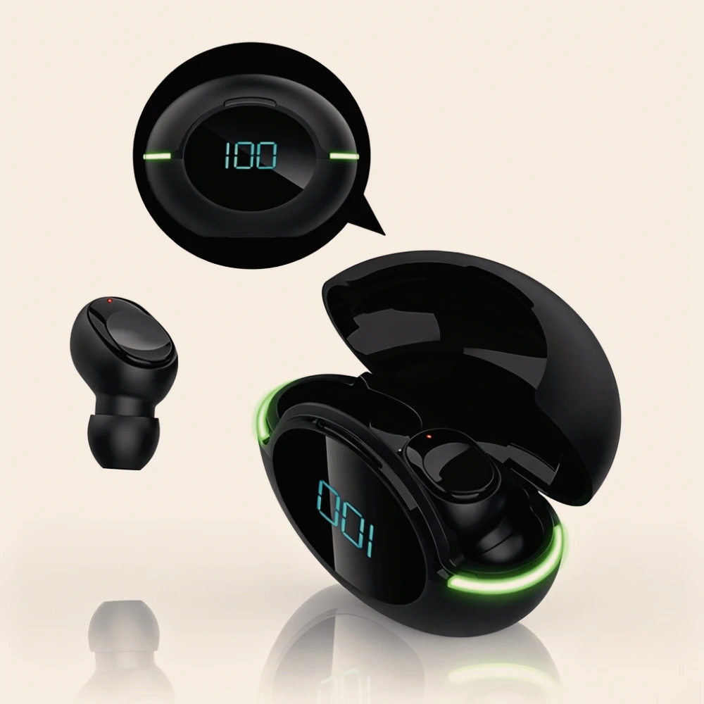 Wireless TWS In-Ear Bluetooth 5.3 Earbuds Sports Headphones with Waterproof Noise…