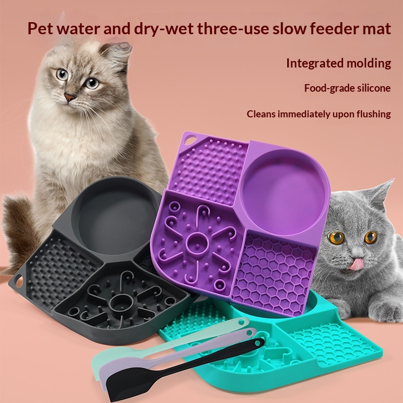 Multi-functional Anti-Choking Slow Feeding Bowl For Cats And Dogs