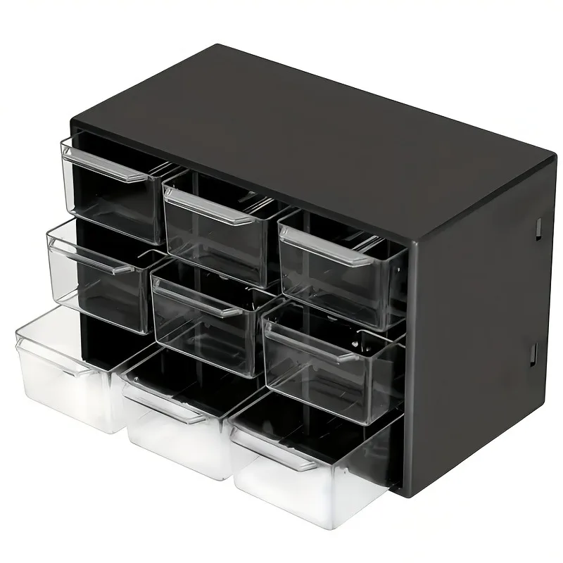 Dustproof Multi-Grid Desktop Drawer Organizer - Portable Storage Box for Jewelry…