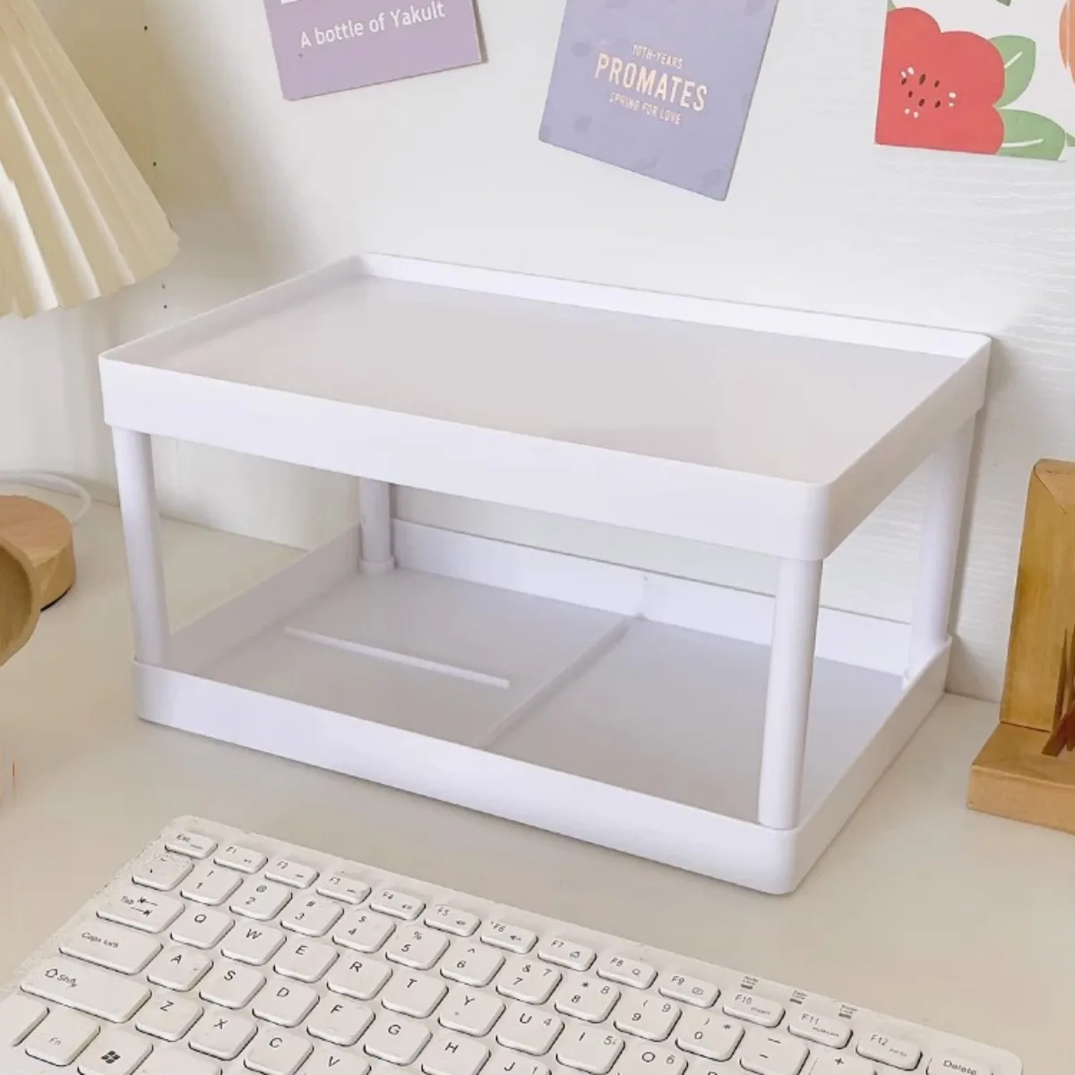 Multifunctional Desktop Cosmetic Storage Rack Office Storage Box Organizer Stationery…
