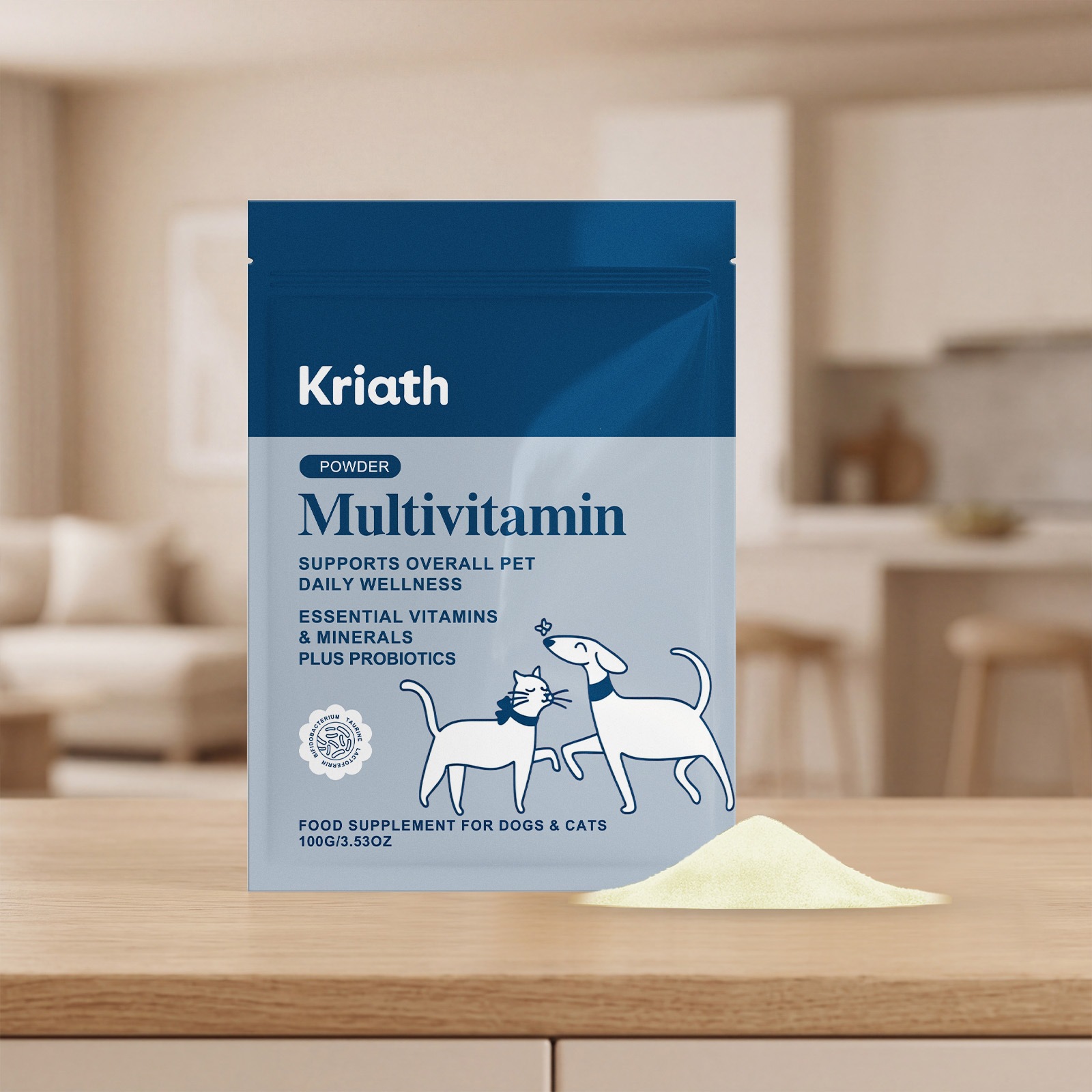 Kriath Nutritional Supplement For Dogs And Cats, A Gentle And Easily Absorbed Daily…