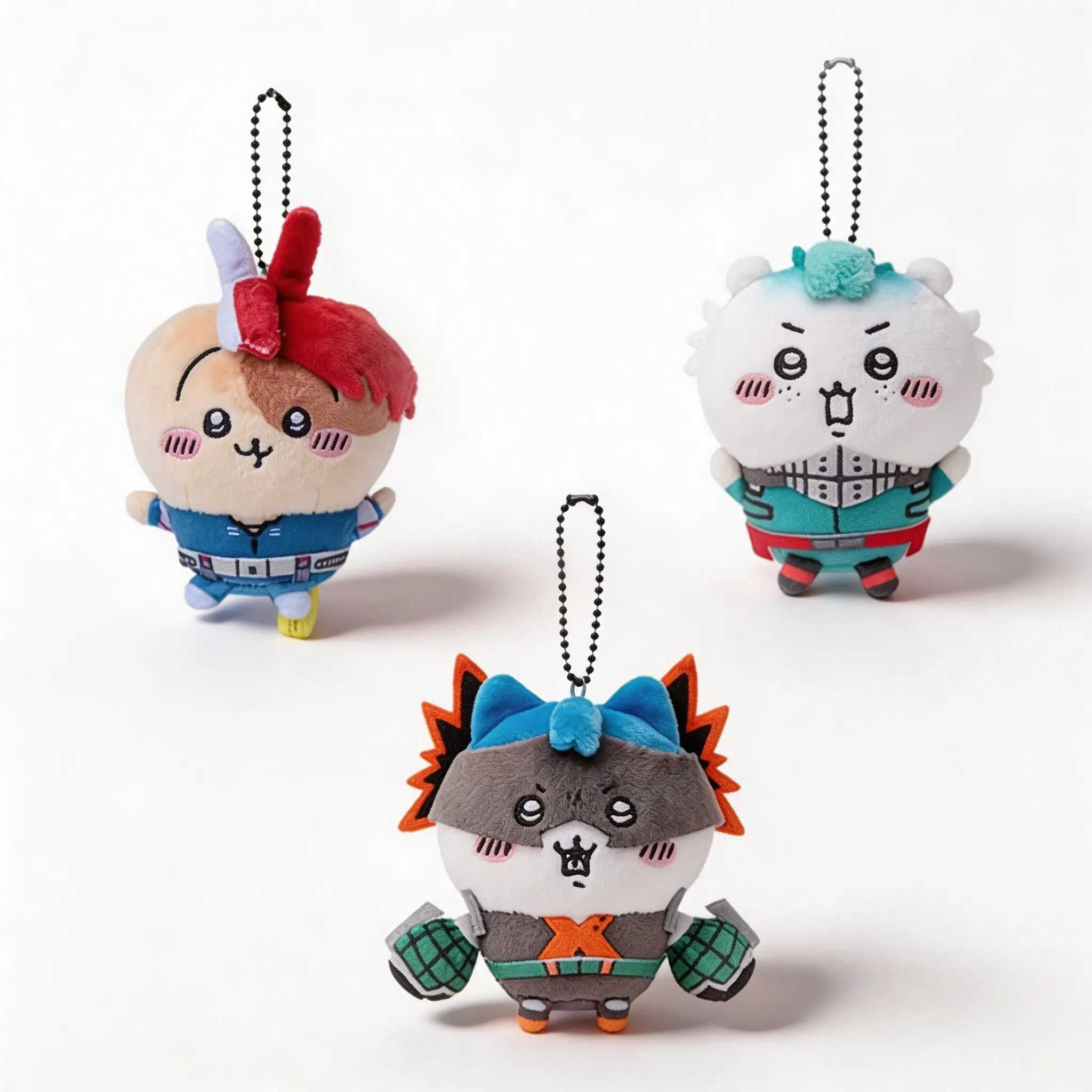 Anime cartoon hero academy collaboration plush toy figurine Kuroguchi Bakuhou Shinsuke…