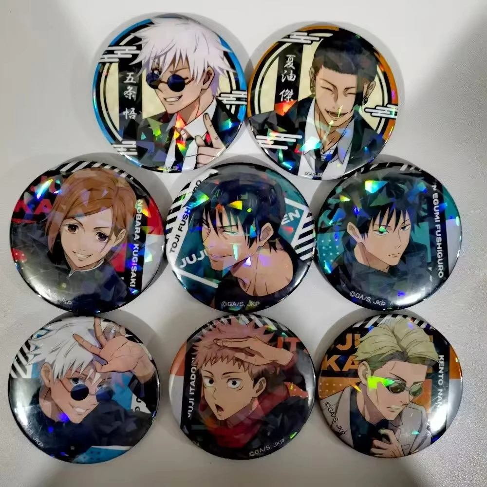 Jujutsu Kaisen Tinplate COSPLAY Badge Anime Peripheral Products Satoru Gojo Geto Suguru…