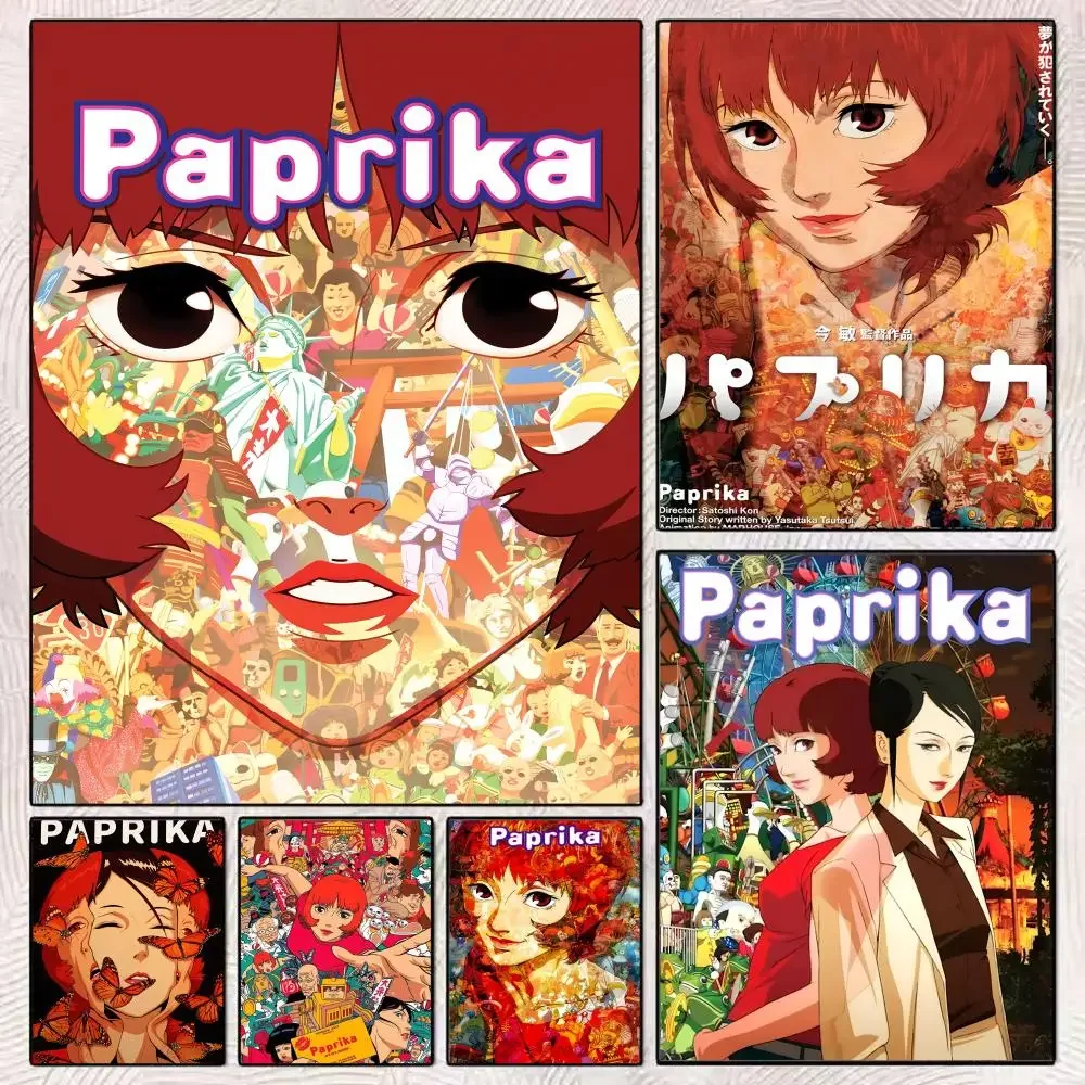 Famous Anime P-Paprika Painting Calligraphy Modern Canvas Poster Wall Art Aesthetic…