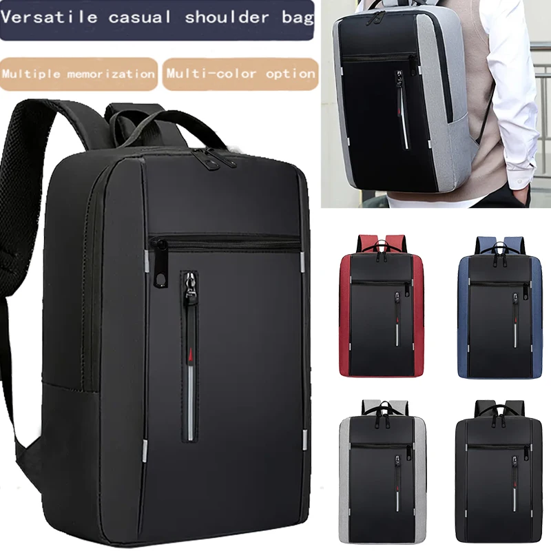 Fashion Business Laptop Backpack Large Capacity Shockproof Computer Bag Casual Office…