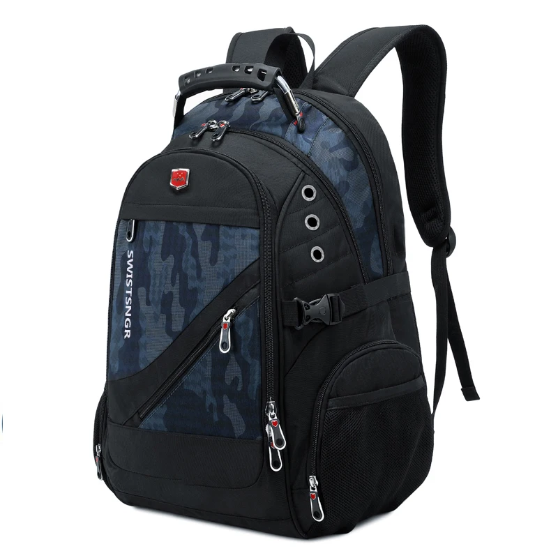Brand Waterproof Men's Backpack Anti-theft 17 Inch Laptop Backpacks Business Airplane…