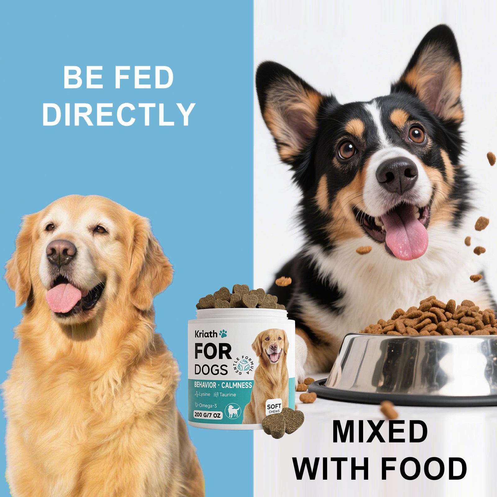Dog Care Chewable Tablets Daily Care Dog Body Nutrition Balance Immune Quiet Care Tablets