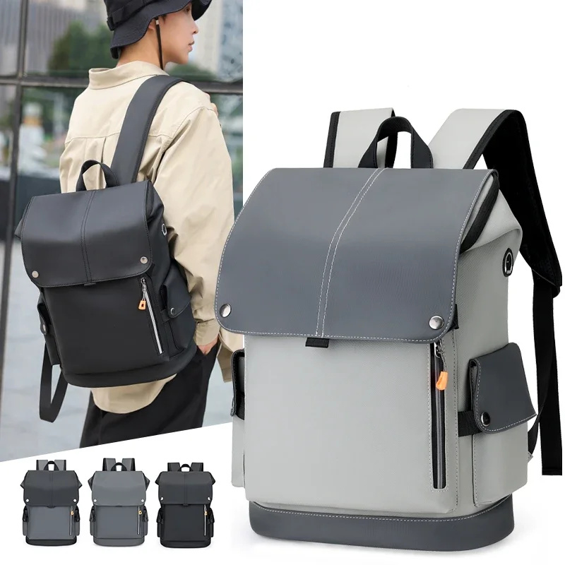 USB Charging Urban Man Backpack Waterproof Rucksack Men's Laptop Backpack Large Computer…