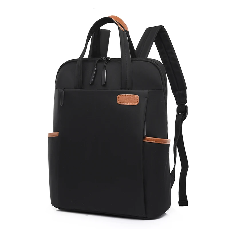 Laptop backpack with multiple pockets, adjustable shoulder straps, zipper closure…