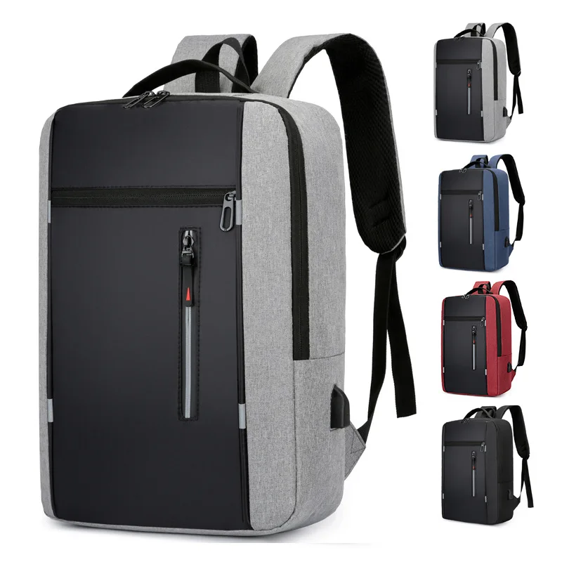 Waterproof Business Backpack Men USB School Backpacks 15.6 Inch Laptop Backpack Large…