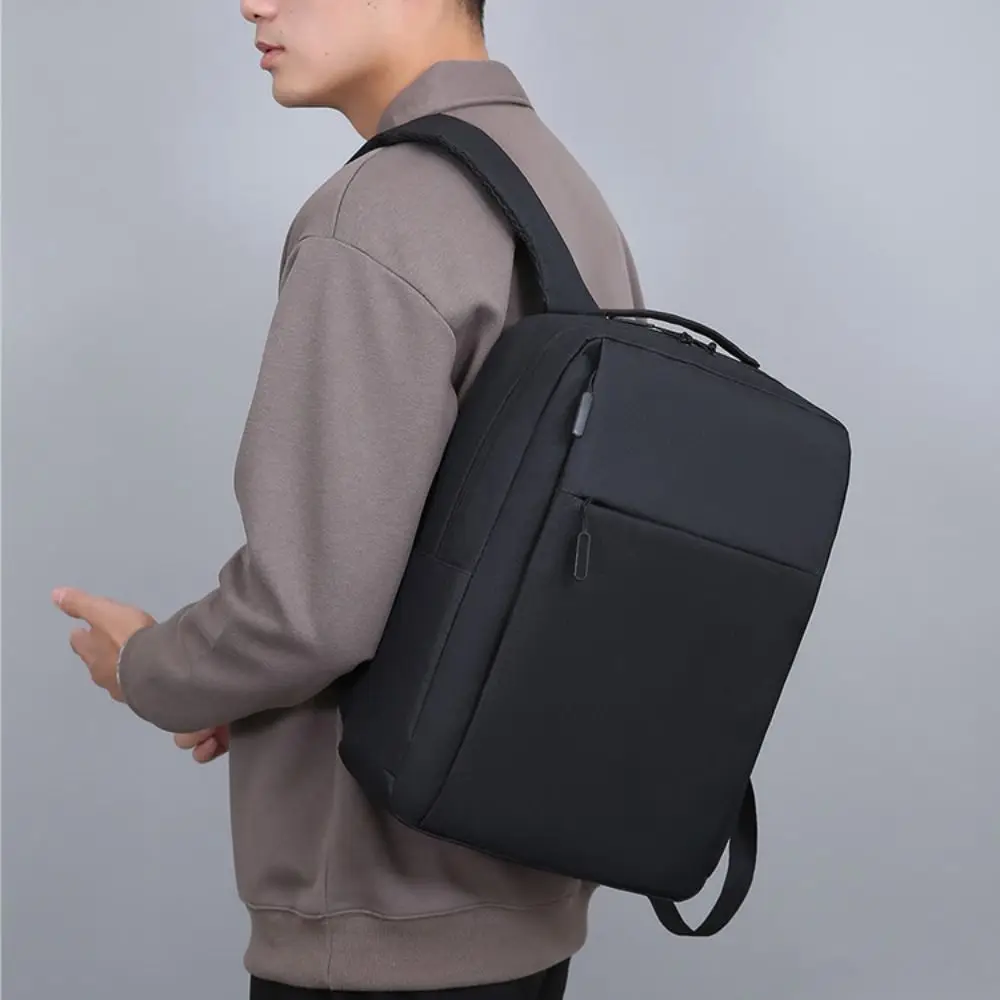 Trendy Men's Minimalist Backpack Versatile Backpack Large Capacity School Student…