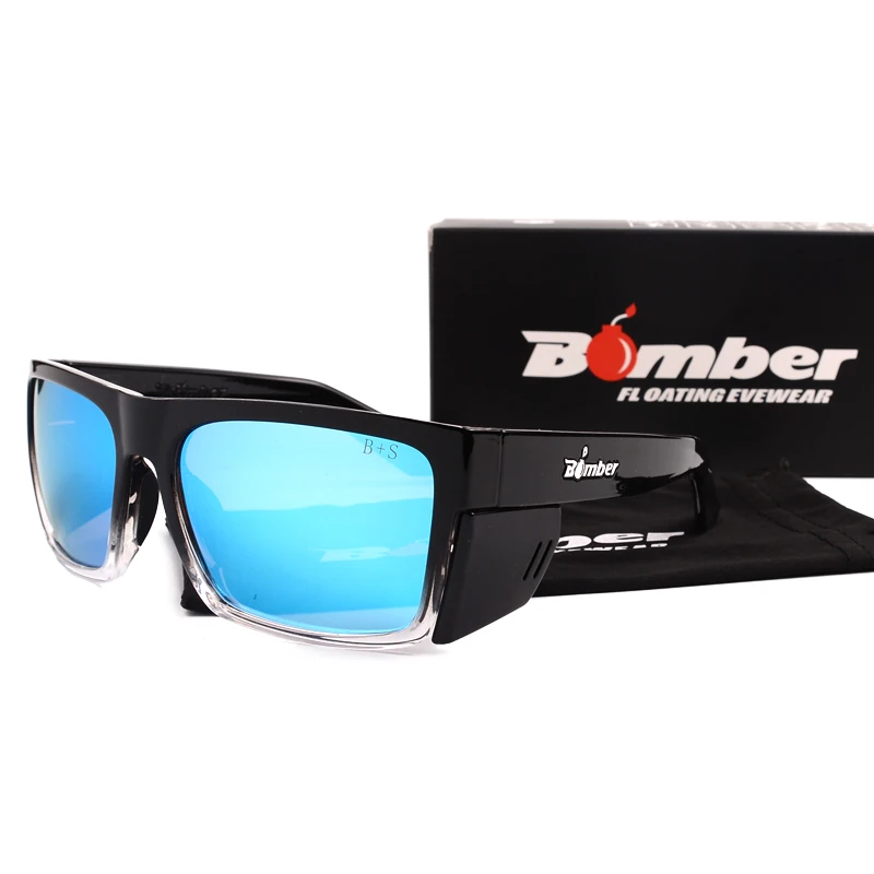 BOMBER brand Cycling polarized sunglasses women men Protection UV Polarized Sport BO02