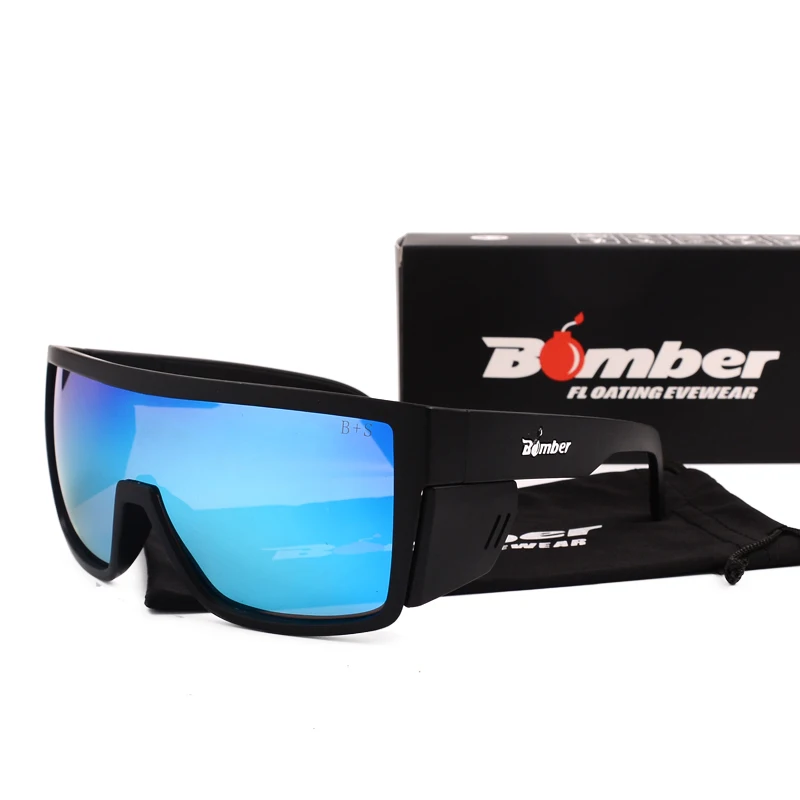 BOMBER brand Cycling polarized sunglasses women men Protection UV Polarized Sport BO01