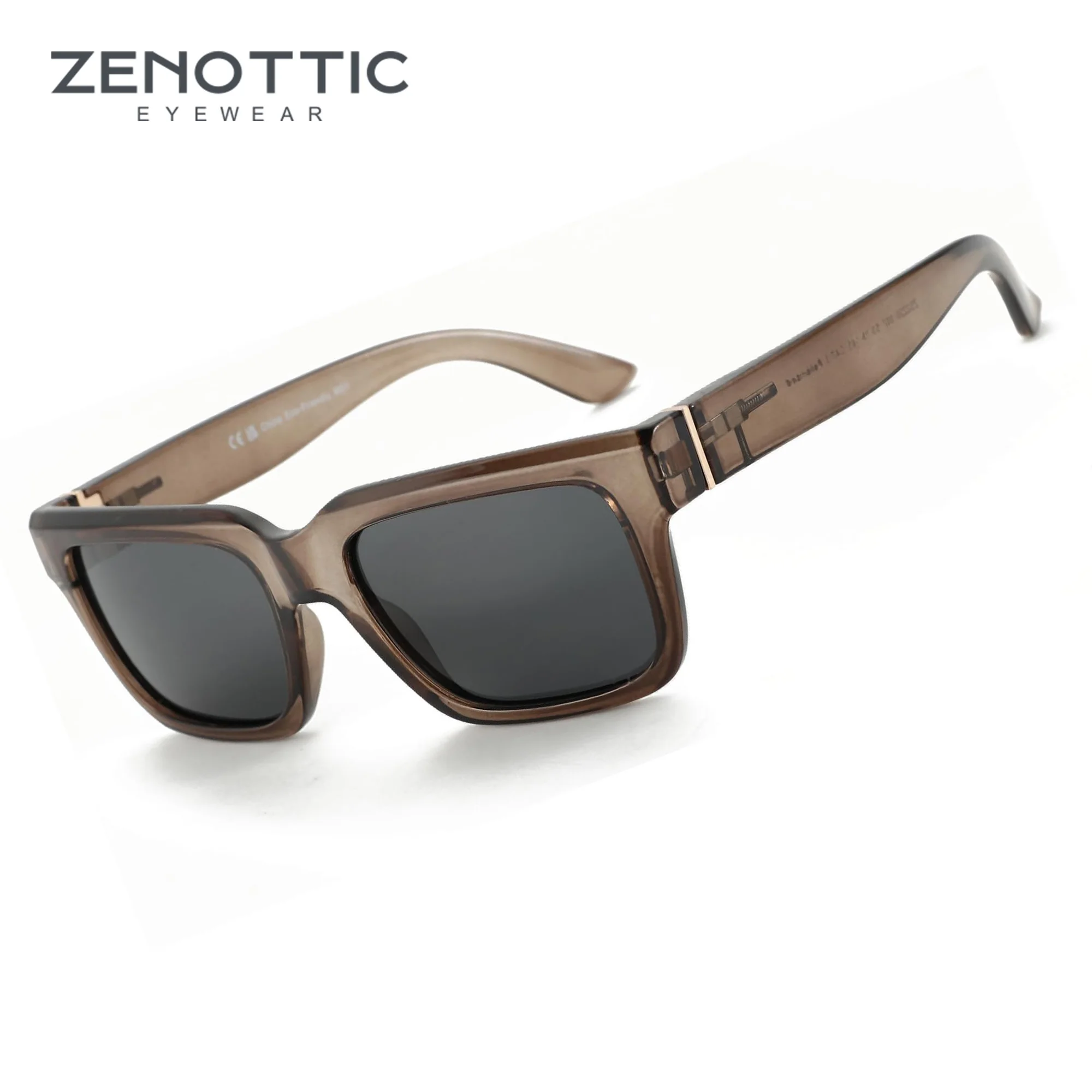 ZENOTTIC Retro Rectangle Sunglasses for Men Women Polarized UV400 Protection Classic…